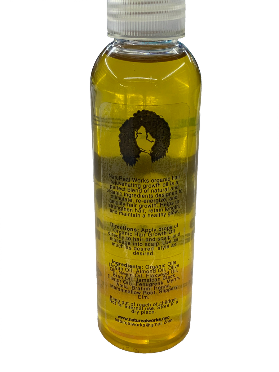 NatuReal Works 100 Natural & Organic Hair Growth Oil