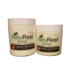 
                  
                    Load image into Gallery viewer, NatuReal Works - 100% Organic Whipped Body Butter (Turmeric)
                  
                